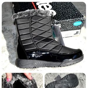 NEW w/tags Totes Esther Comfort Winter Boots Waterproof Thermo Lite Zipp…